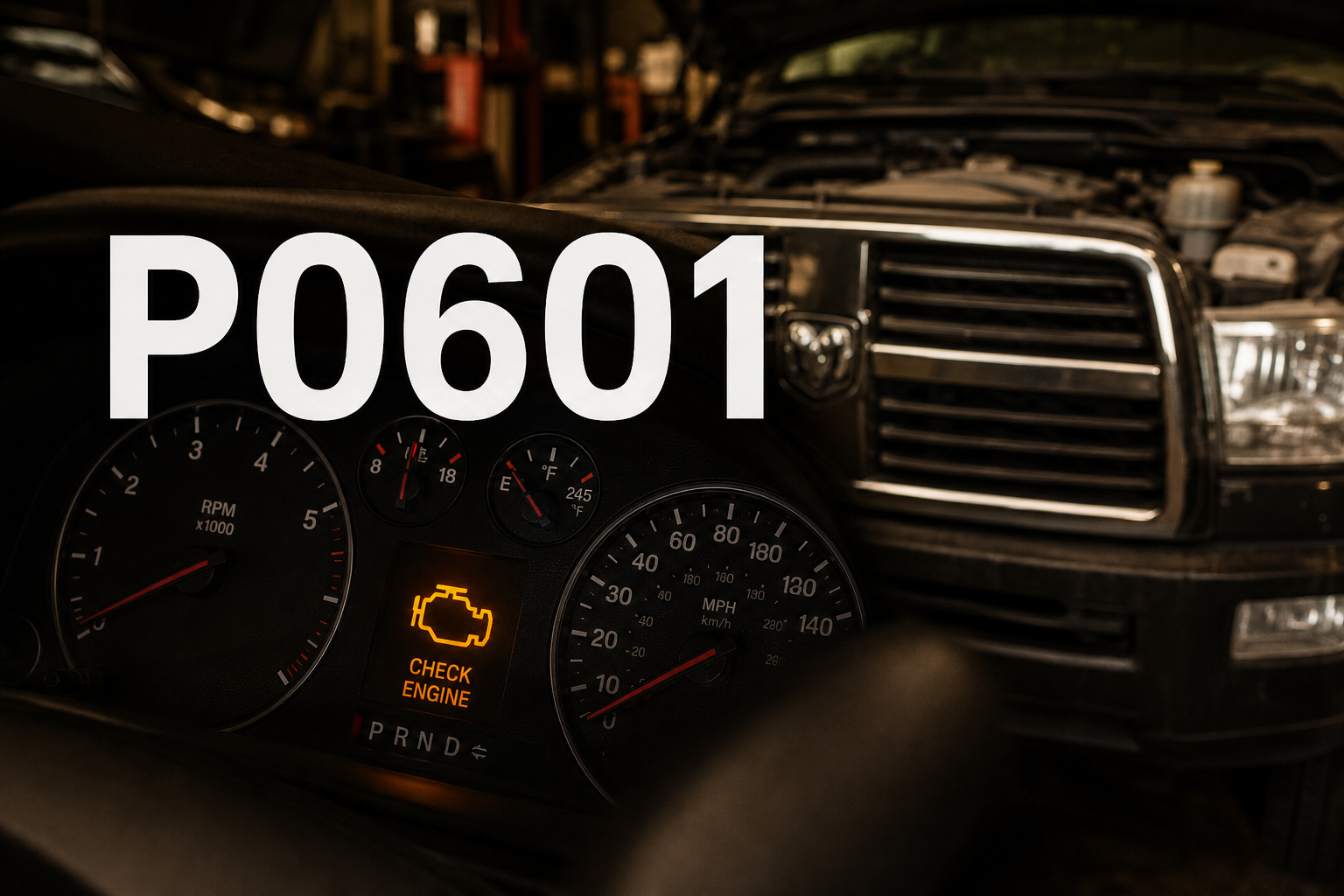 P0601: PCM Memory Error — Dodge & Ram Fix